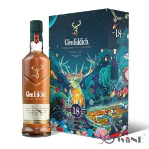 Rượu Glenfiddich 18 hộp quà tết 2022