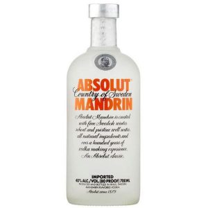 Rượu Vodka Absolut Mandrin (Cam)