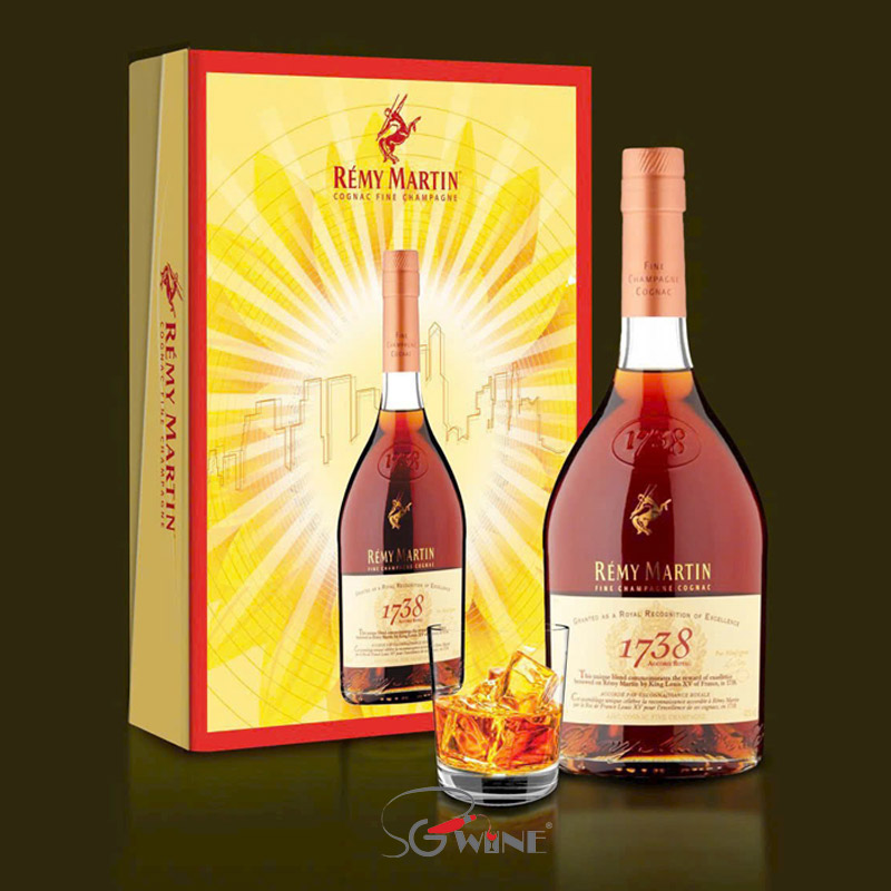 Rượu Remy Martin 1738 Hộp Quà Tết 2025