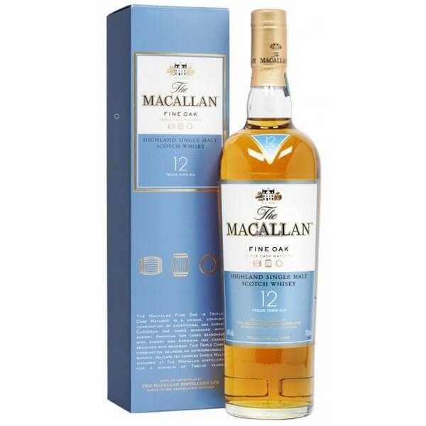 Rượu Macallan 12 Năm Fine Oak