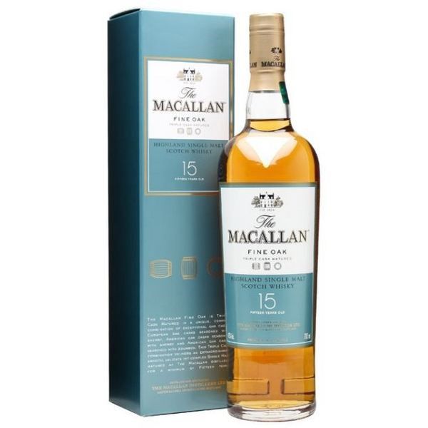 Rượu Macallan 15 năm Fine Oak