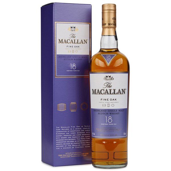Rượu Macallan 18 năm Fine Oak