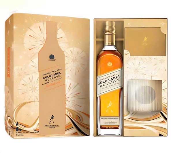 Rượu JW Gold Label Reserve hộp quà tết 2025