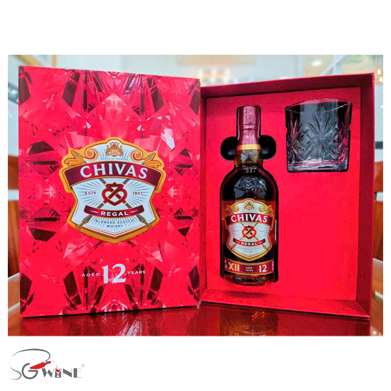 Rượu Chivas 12 năm hộp quà tết 2026