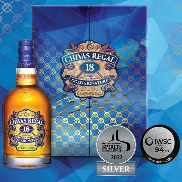 Rượu Chivas 18 hộp quà tết 2024 – món quà biếu tặng một loại rượu Whisky cao cấp đến từ Speyside, Scotland