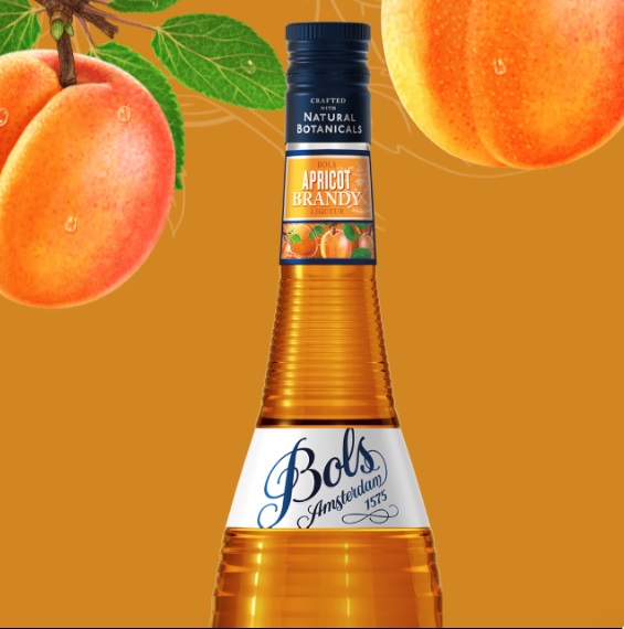 Rượu Bols Apricot Brandy hương vị vỏ cam