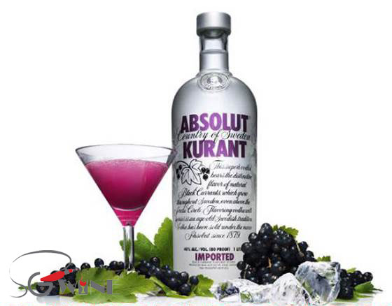 Rượu vodka Absolut Kurant giá tốt nhât